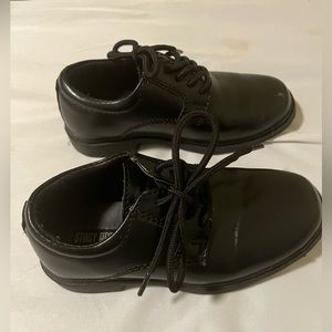 Toddler Boy Black Dress Shoes. Worn A Handful Of Times. Like New.